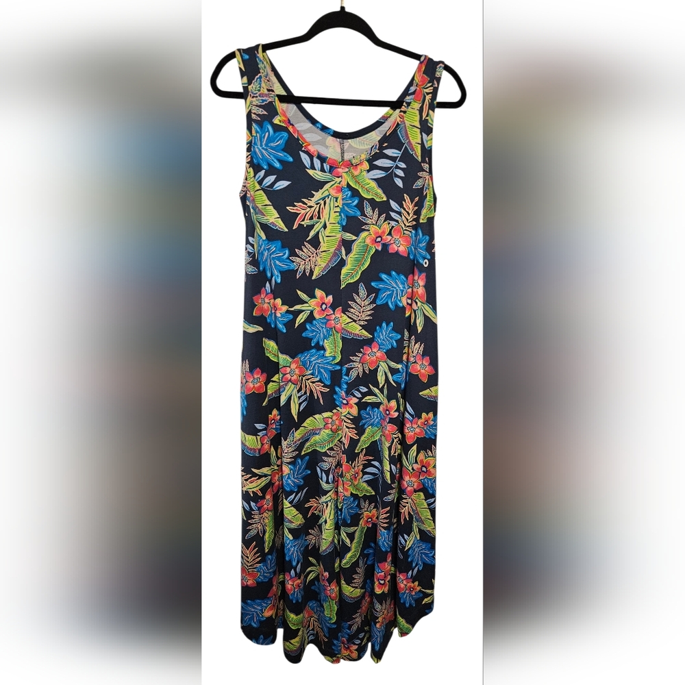 Koolaburra by UGG Cozy Jersey Relaxed Lounge Jumper-Multi Island Floral Small
